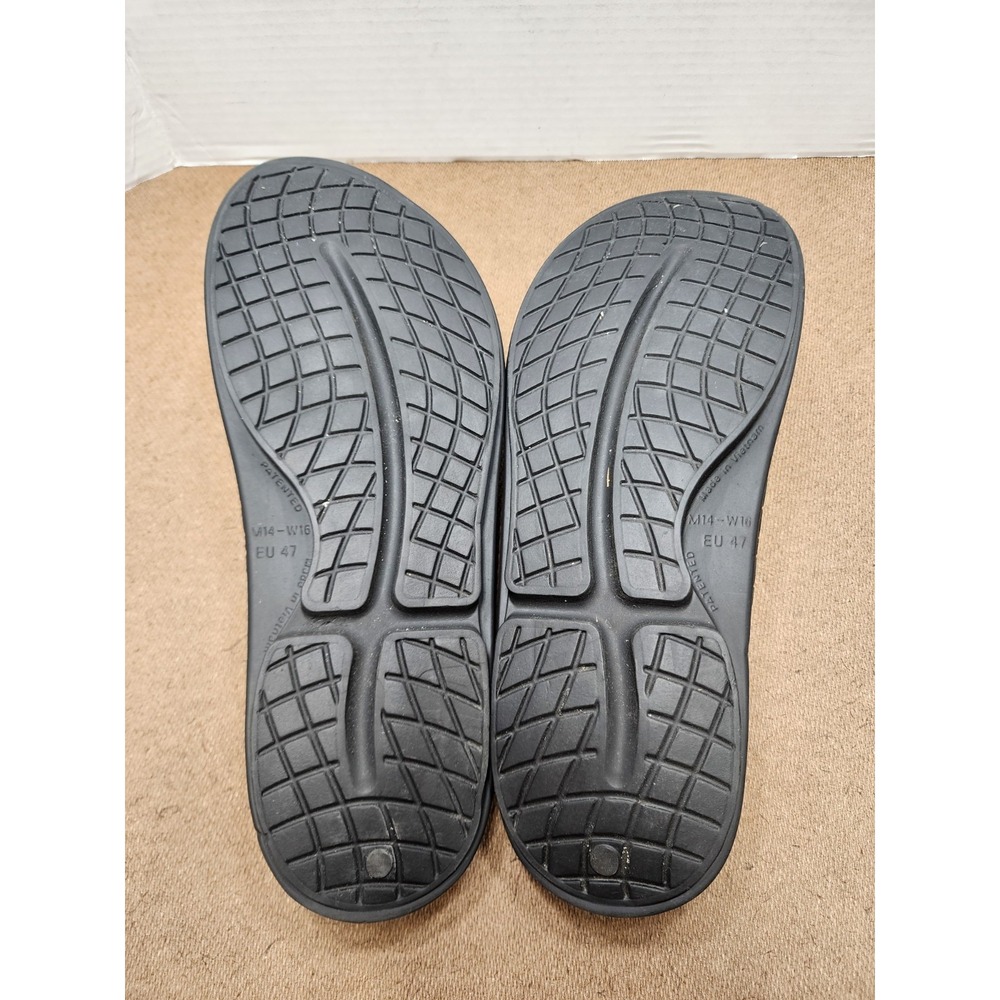 OOFOS Men's OOriginal Slip-On Light Weight Thong Sandals Black Mens 14 W16 - Picture 9 of 9
